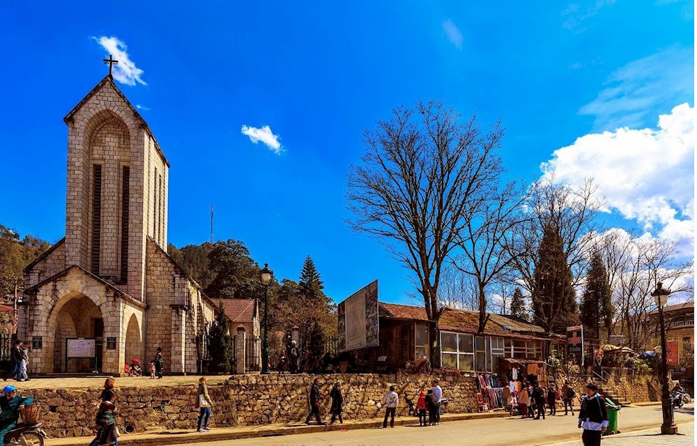The Sapa Stone Church offers an unforgettable glimpse into the heart of Sapa’s heritage